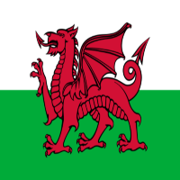 Flagge von Wales, aus Wikipedia