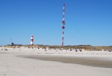 Der elektrische Leutchtturm und der große Funkmast