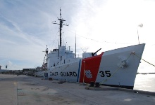 Die USCG Ingham - leider schon geschlossen