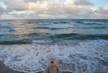 Ich bin am Strand von Ft. Lauderdale!