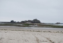 Elizabeth Castle bei Ebbe