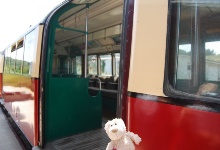 Sieht aus wie ein U-Bahn-Wagen. Ich steig schon mal ein!