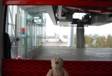 Ich fahre jetzt mit der Emirates Air Line!