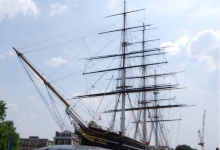 Ich bin bei der Cutty Sark!