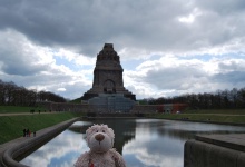 Ich bin am Völkerschlachtdenkmal!