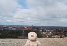 Schöne Aussicht über Leipzig