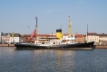 Der alte Eisbrecher Wal im Neuen Hafen