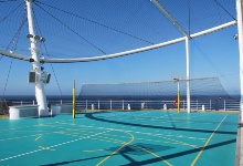 Das Sportdeck.