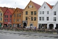 Bryggen an der Hafenseite