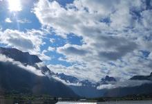 Kurz vor Åndalsnes, das Wetter wird immer schöner