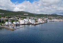 Der Hafen von Molde