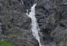 Der Stiegfossen, 320 Meter hoch