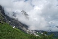 Die Wolken und die Berge, sieht schon toll aus