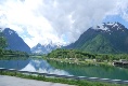 Auf Wiedersehen Berge, wir fahren wieder zum Schiff.