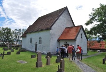 Die Kirche in Giske