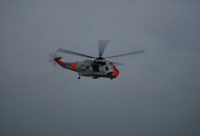 Der Rettungshubschrauber kommt!