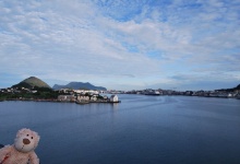 Gleich bin ich in Ålesund!