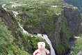 Ich bin beim Voringsfossen!