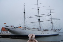 Die Gorch Fock - und ich bin da!