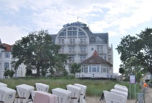 Unser Hotel, das 'Hotel am Meer'