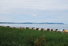 Wie überall auf Rügen - viele Strandkörbe