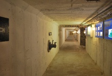 Der Hauptgang im Bunker