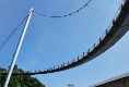 Die tolle Fußgängerbrücke im Hafen