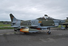 Eine Fiat G91 'Gina'. Ein Fiat der fliegen kann?