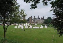 Ritterspiele in Cardiff Castle