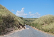 In den Dünen bei Freshwater West