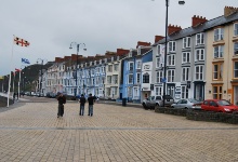 Die Promenade von Aberystwyth