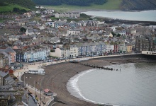 Aberystwyth von oben