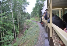 Auf dem Weg mit der Vale of Rheidol Railway