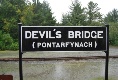 Am Zielbahnhof: Devil's Bridge