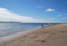 Der Strand von Aberdyfi