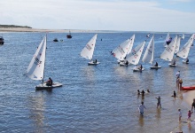 Viele kleine Segelboote