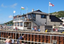 An der Promenade von Aberdyfi