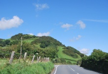 Auf dem Weg durch die Snowdonian Mountains