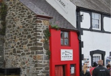 Das schmalste Haus in Wales, nur 2m breit