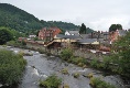 Der Bahnhof von Llangollen, da fahren wir morgen mit dem Zug