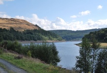 Elan Valley mit den Stauseen