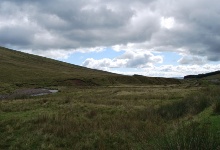 Passstraße von Ystadfellte nach Heol Senni