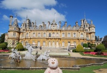 Ich bin in Waddesdon Manor!