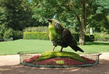 Im Park und Garten von Waddesdon Manor