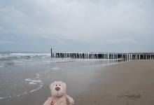 Ich bin am Strand!