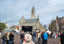 Ich bin auf dem Marktplatz in Middelburg!