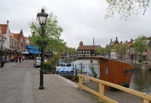 Der kleine Hafen in der Stadtmitte